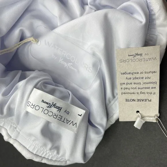 Kenny Flowers The Santorini Floral Jacquard High Waist Bikini Bottom NWT - Picture 7 of 7